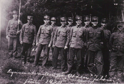 Soldater
Soldater på Odden, Jeløya.  Juni 1921
Keywords: soldater;odden;jeløya