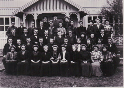 Amtskolen 1908 - 09
Nøkkelord: amtskole;1908